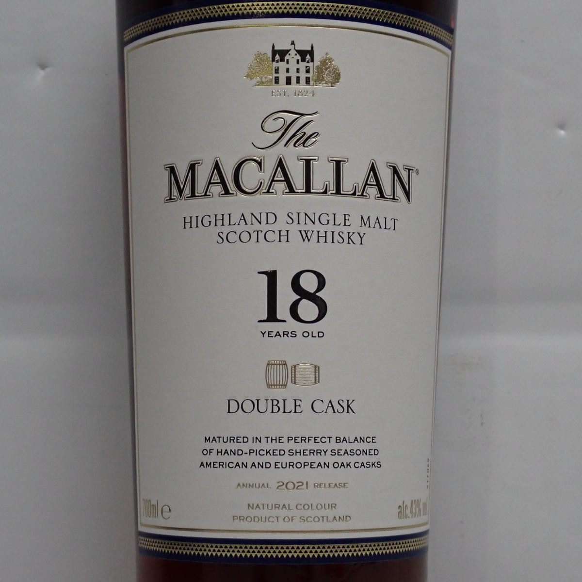 The MACALLAN（ザ マッカラン）18年 ダブルカスク 2021 箱付の通販