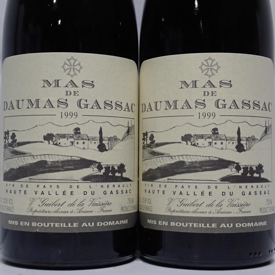 ��2�ܥ��åȡ�Mas de Daumas Gassac�ʥޥ� �� �ɥ� �����å��˥롼���� 1999 Ȣ�ʤ�