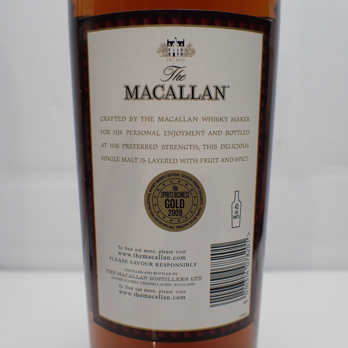 The MACALLAN（マッカラン）ウイスキーメーカーズ エディション