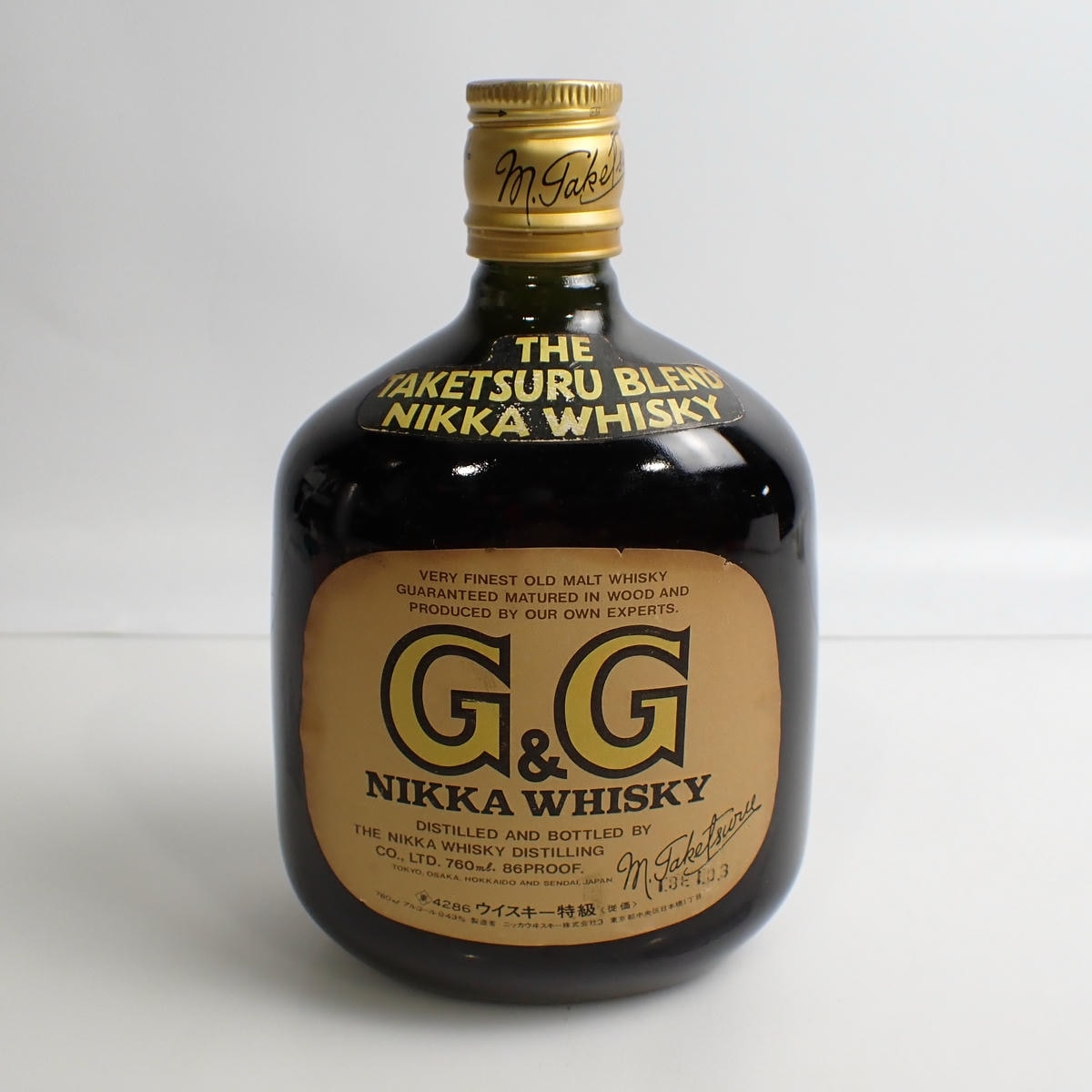 NIKKA（ニッカ）G&G ゴールド＆ゴールド 竹鶴ブレンド 箱なしの通販