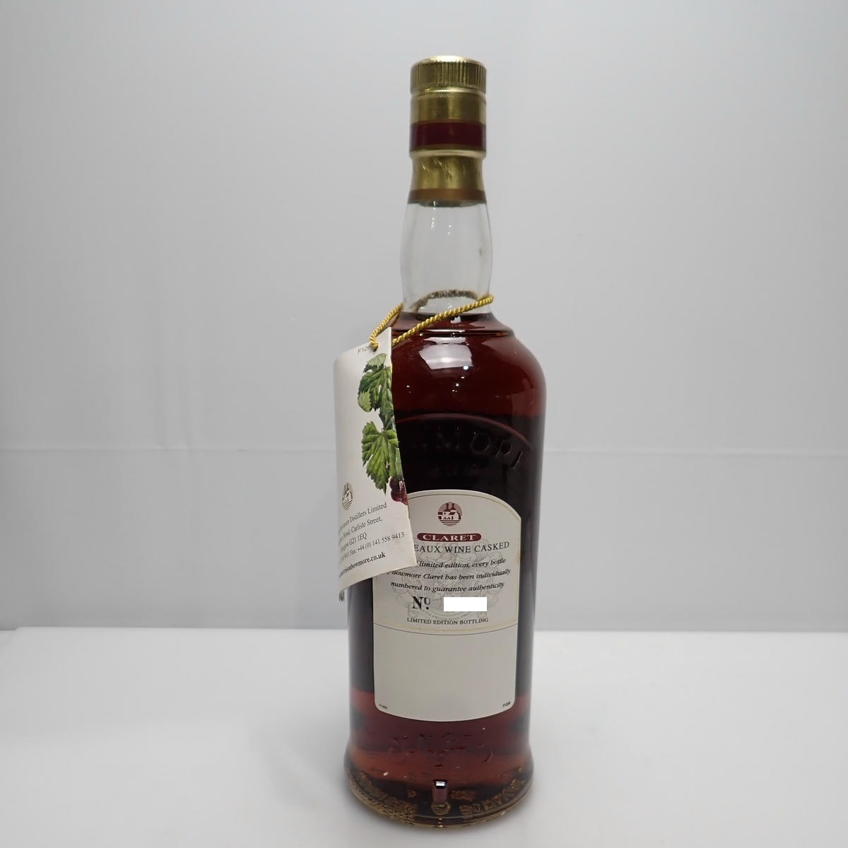BOWMORE（ボウモア） クラレット ボルドー ワインカスク 箱付の通販