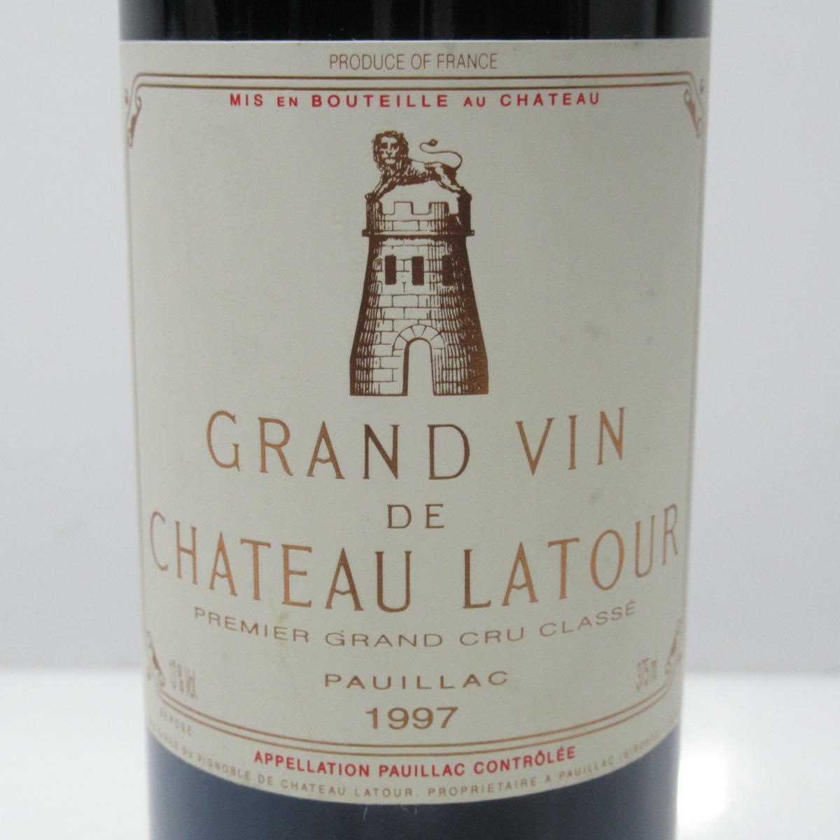 CHATEAU LATOUR（シャトー ラトゥール）1997 ハーフボトル 箱なし
