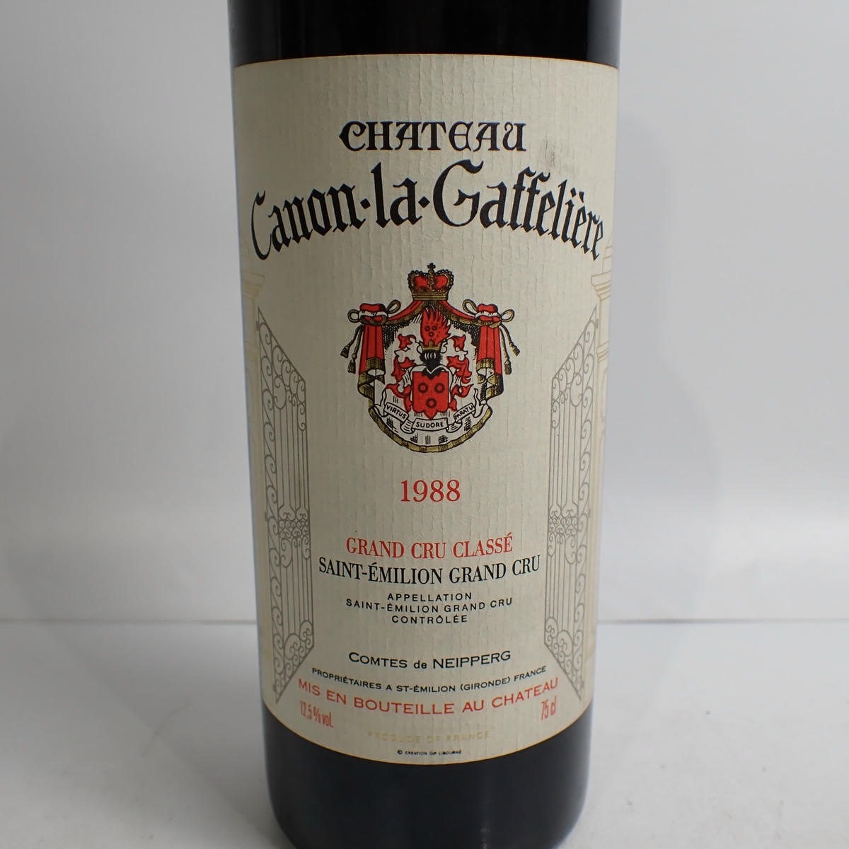 Chateau Canon la Gaffeliere（シャトー カノン ラ ガフリエール）1988