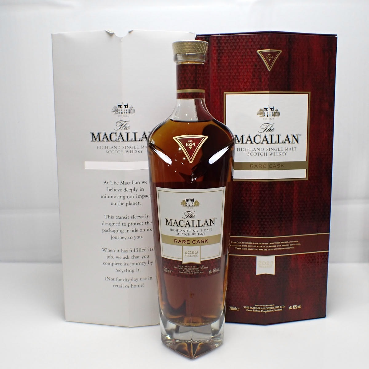 【新品・未開栓】正規品　マッカラン レアカスク2023 The MACALLAN（マッカラン）レアカスク 2023 箱付の通販ショップ・価格