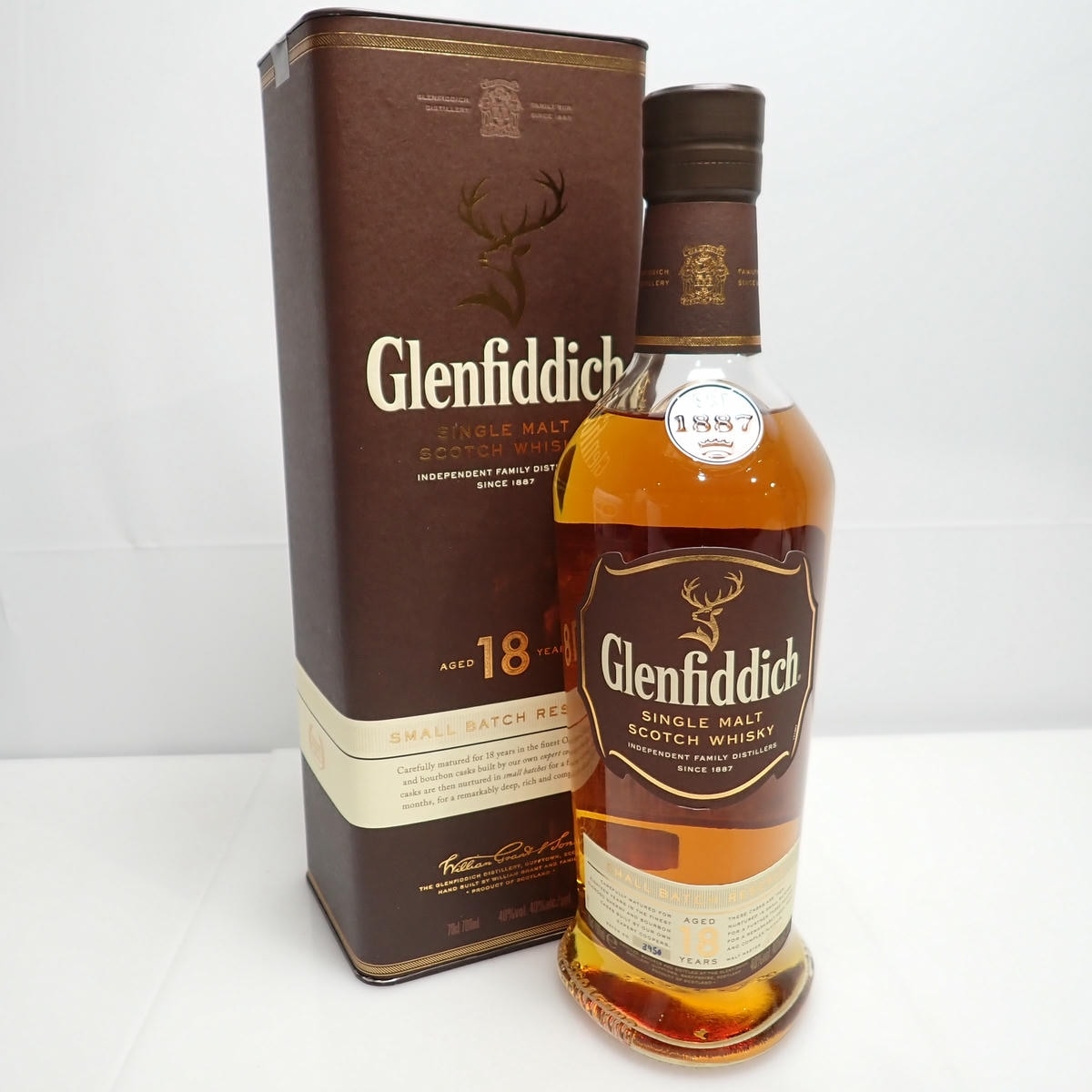 Glenfiddich（グレンフィディック）18年 スモールバッチリザーブ 箱付