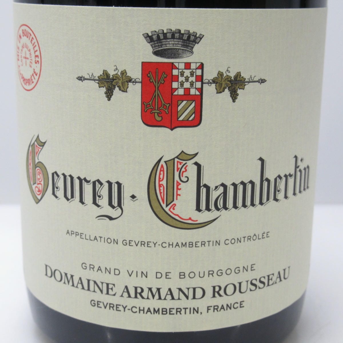 Armand Rousseau（アルマン ルソー）ジュヴレ シャンベルタン 2019 箱
