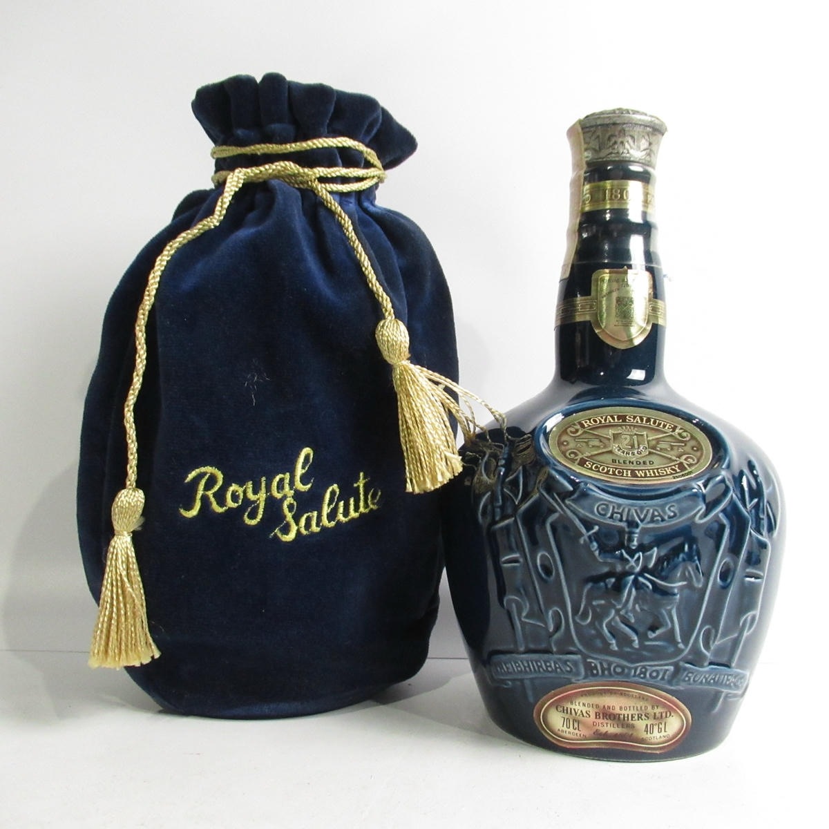 21年 ロイヤルサルート 青陶器 ◇注目! 700ml 未開栓 SALUTE ロイヤル