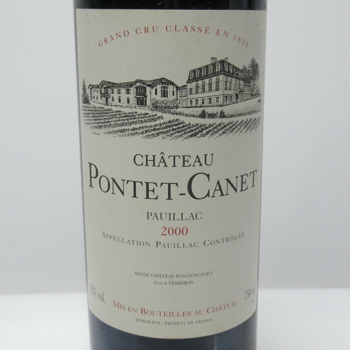 CHATEAU PONTET-CANET（シャトー ポンテ カネ）2000 箱なしの通販