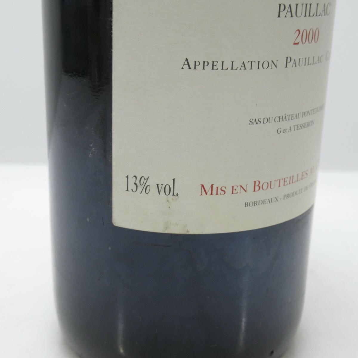CHATEAU PONTET-CANET（シャトー ポンテ カネ）2000 箱なしの通販