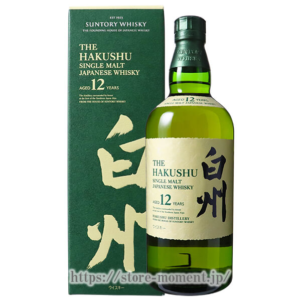 ȥ꡼  12ǯ Ȣ  SUNTORY HAKUSHU AGED 12 YEARS Box