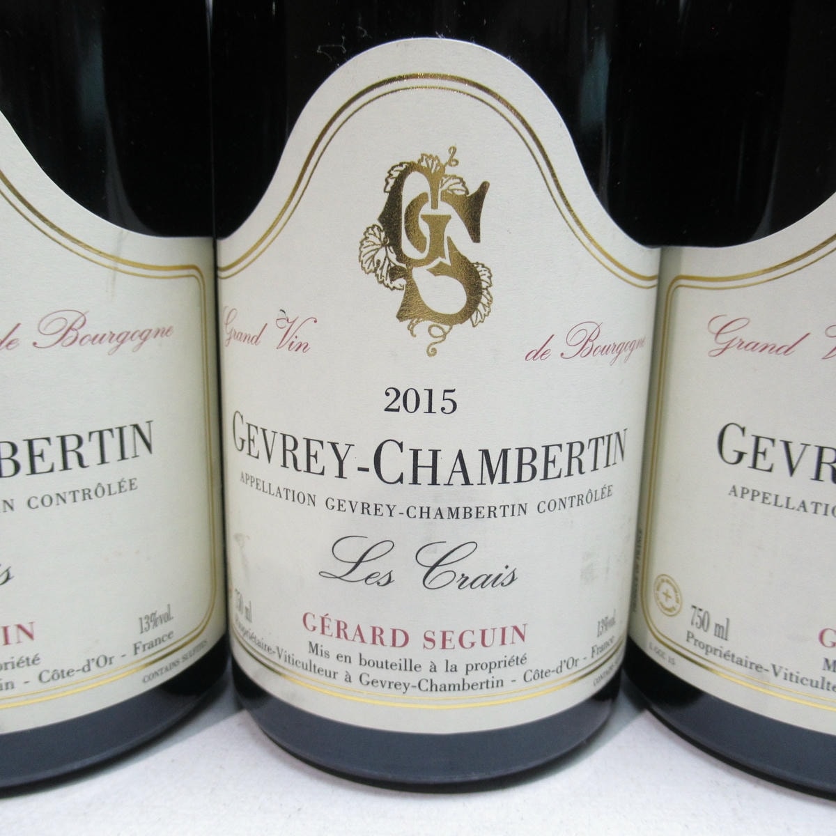 3本セット】GERARD SEGUIN（ジェラール セガン）ジュヴレ