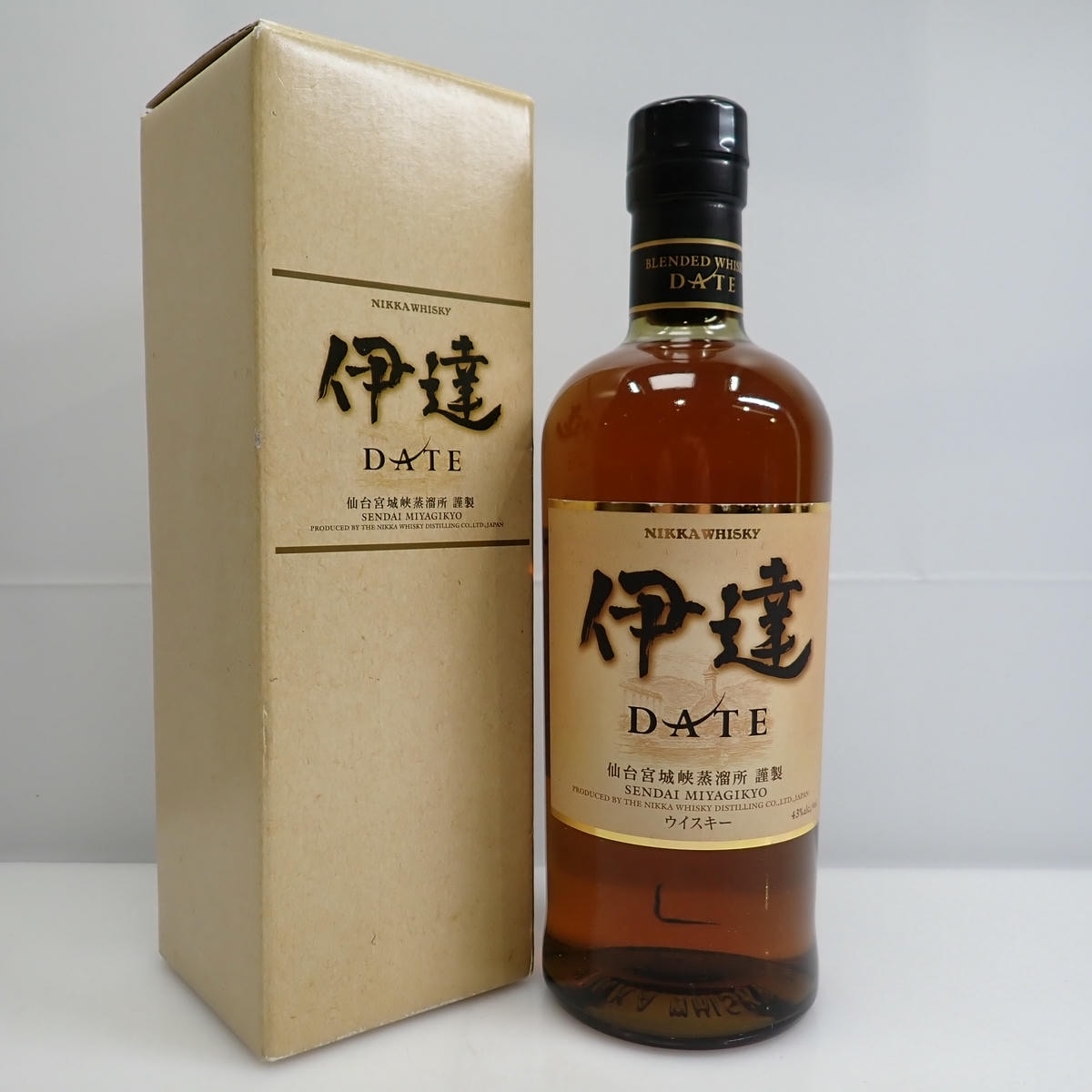 未開封【NIKKA DATE 伊達】ウイスキー・箱 NIKKA（ニッカ）伊達 DATE 仙台宮城峡蒸溜所 謹製 旧 箱付の通販