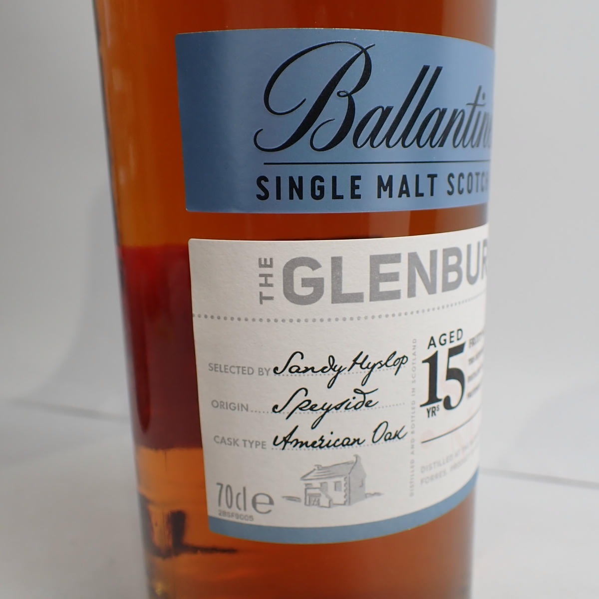 Ballantine's 15年 シングルモルトウイスキー Ballantines（バランタイン）シングルモルト グレンバーギー 15年 箱付