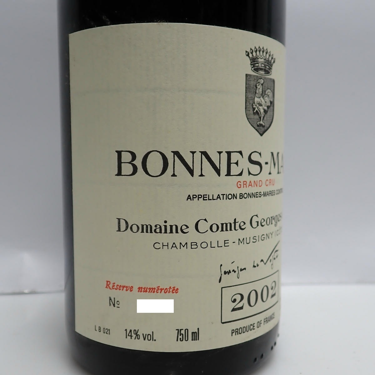 Comte Georges de Vogue（コント ジョルジュ ド ヴォギュエ）ボンヌ