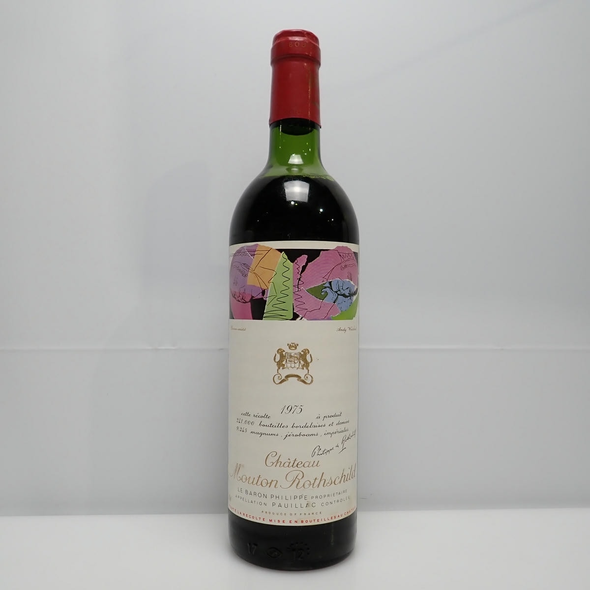 Noémi【セラー保管】シャトー ムートン ロートシルト 1975 Chateau Mouton Rothschild（シャトー ムートン ロートシルト）1975 箱
