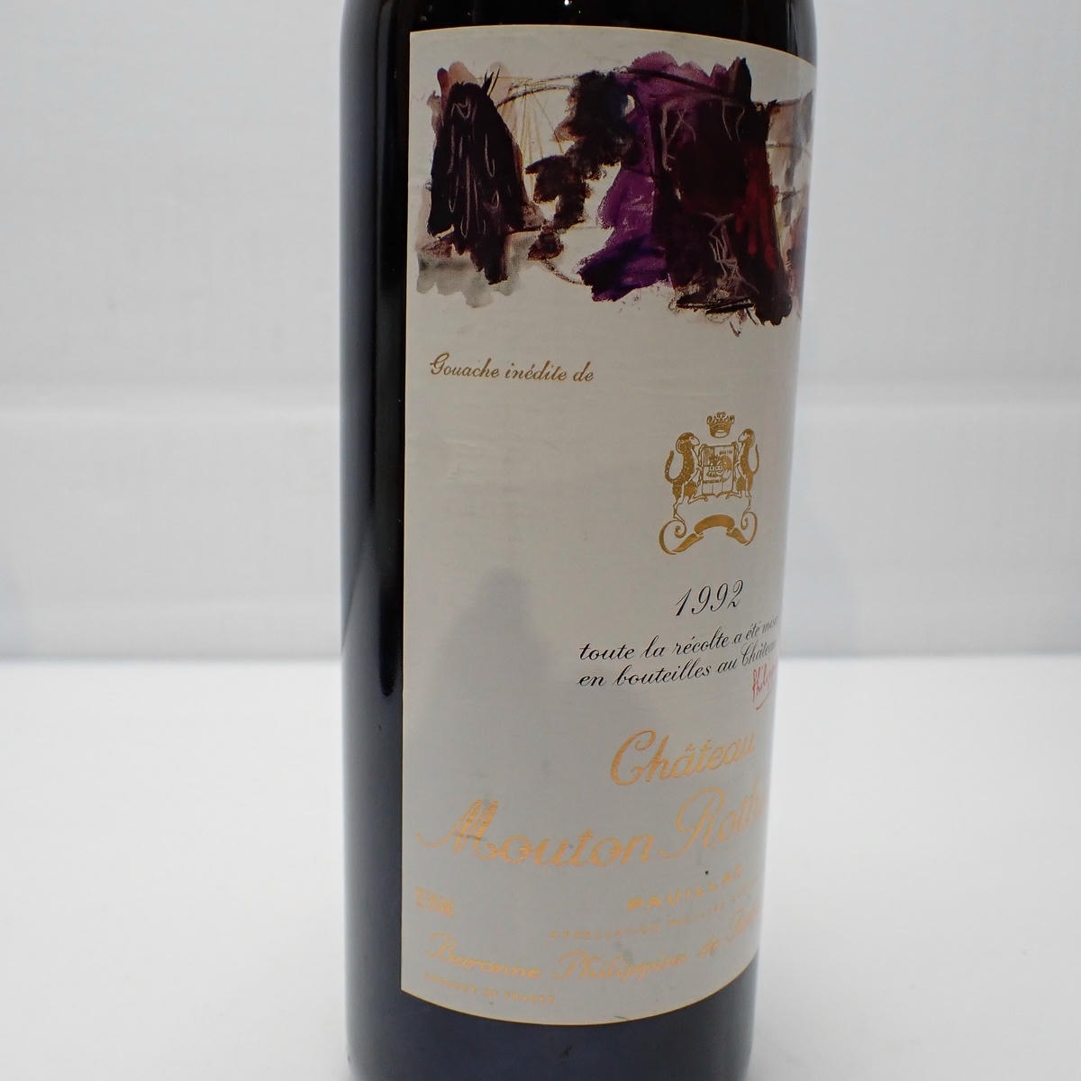 Chateau Mouton Rothschild（シャトー ムートン ロートシルト）1992 箱