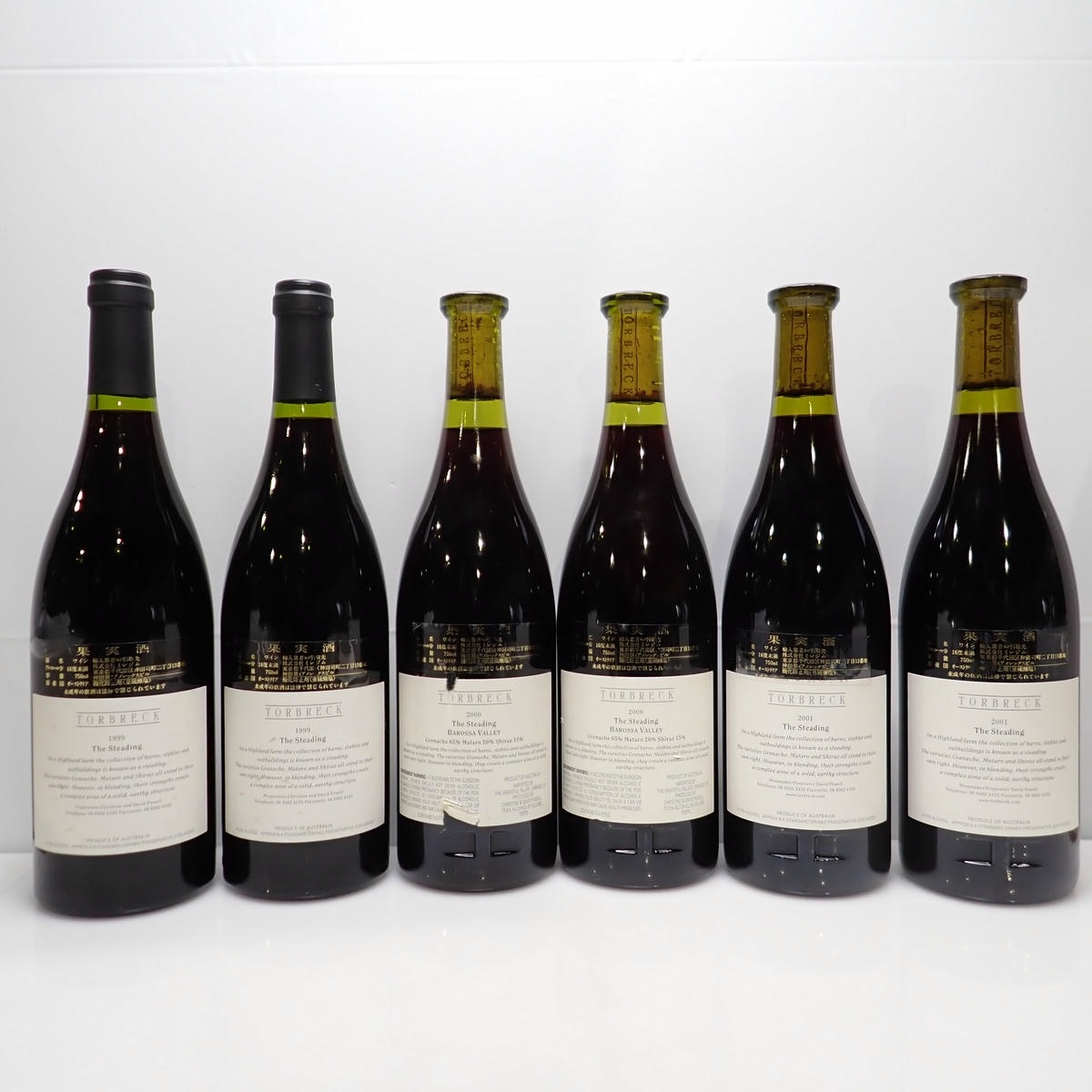 ��6�ܥ��åȡ�TORBRECK�ʥȥ�֥�å��˥� ���ƥǥ��󥰳Ƽ��1999 14.5�� 750ml ���� Ȣ�ʤ�