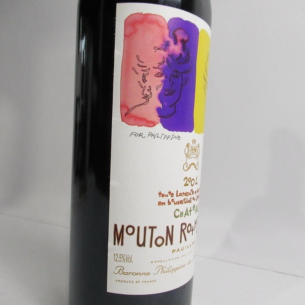 Chateau Mouton Rothschild�ʥ���ȡ� �ࡼ�ȥ� �����ȥ���ȡ�2001 Ȣ�ʤ�