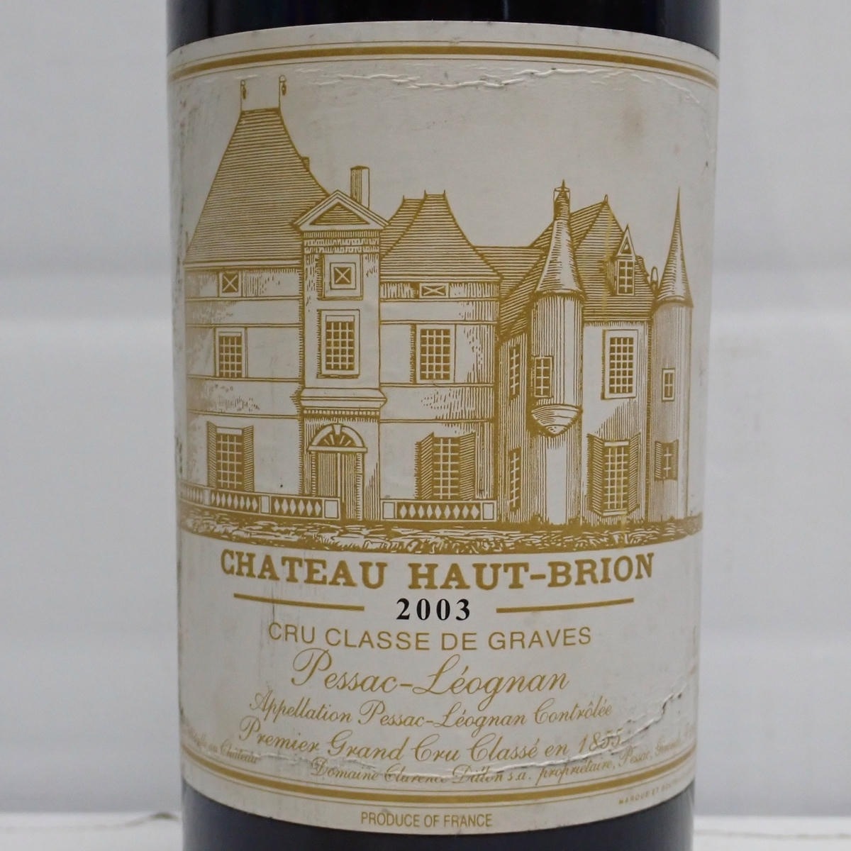 Jingyingページ！シャトー オー ブリオン 2003 未開栓 CHATEAU HAUT BRION（シャトーオーブリオン）2003 箱なしの通販