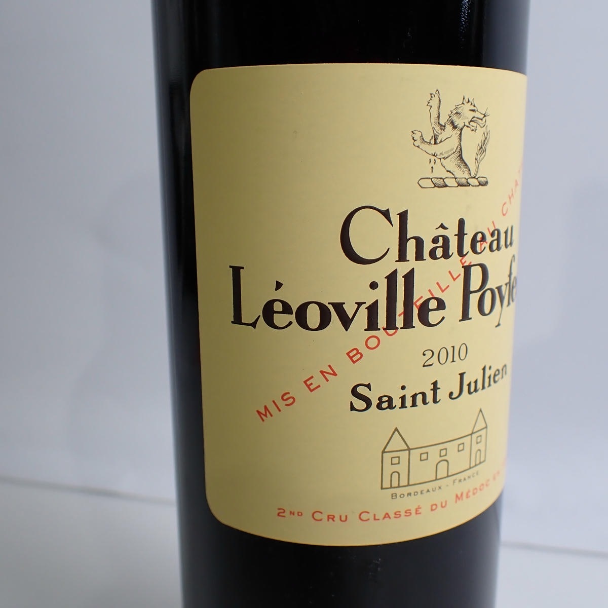 Chateau Leoville Poyferre（シャトー レオヴィル ポワフェレ）2010 箱