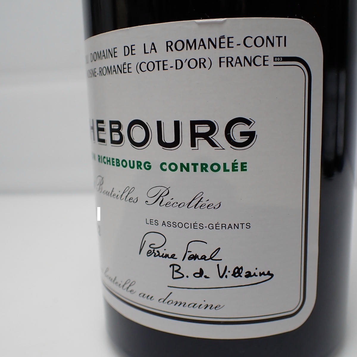 DRC RICHEBOURG(リシュブール)2022 ファインズ 箱なしの通販ショップ DRC RICHEBOURG(リシュブール)2022 ファインズ 箱なしの通販ショップ