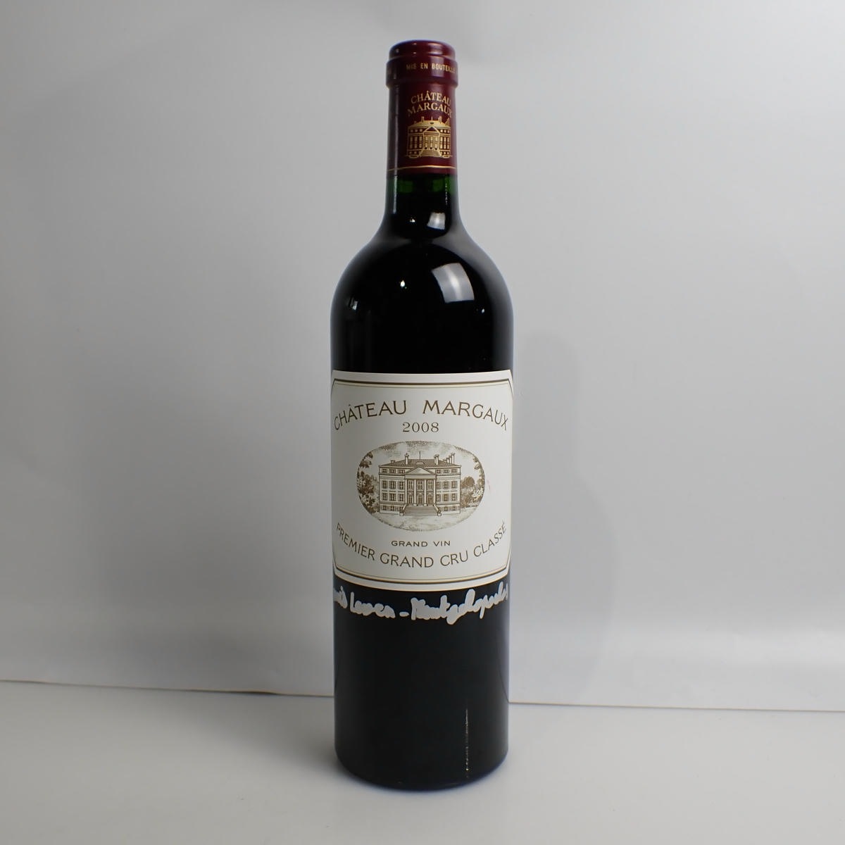 CHATEAU MARGAUX（シャトー マルゴー）2008 箱なし ※サイン入り・液面