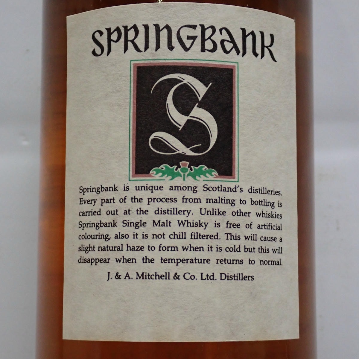 SPRING BANK（スプリング バンク）CV 青アザミ 箱付の通販ショップ
