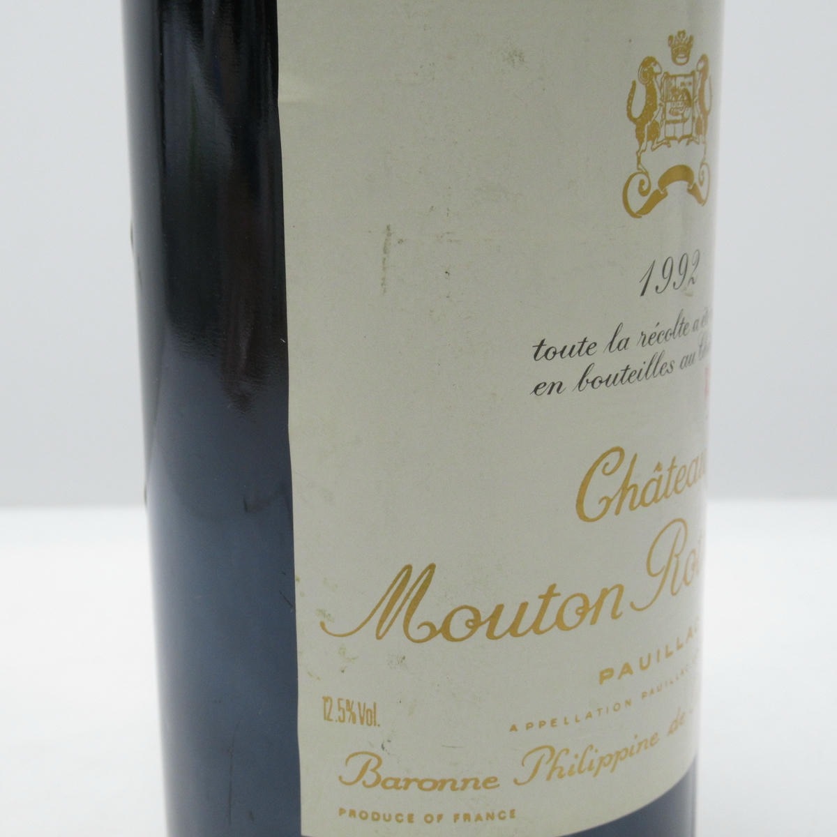 Chateau Mouton Rothschild（シャトー ムートン ロートシルト）1992 箱