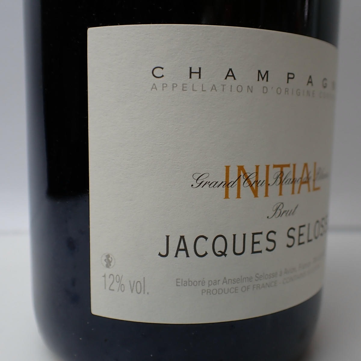 JACQUES SELOSSE（ジャックセロス）イニシャル ブリュット 箱なしの