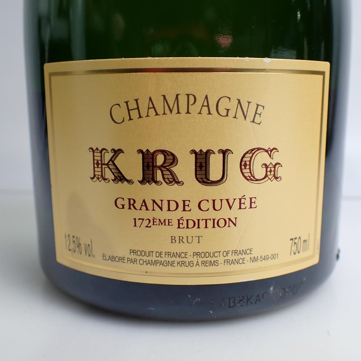 KRUG（クリュッグ）グランキュヴェ ブリュット 箱なしの通販ショップ
