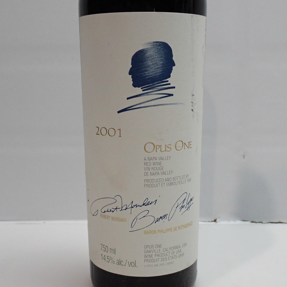 OPUS ONE（オーパスワン）2001 箱なし ※ラベル汚れの通販ショップ