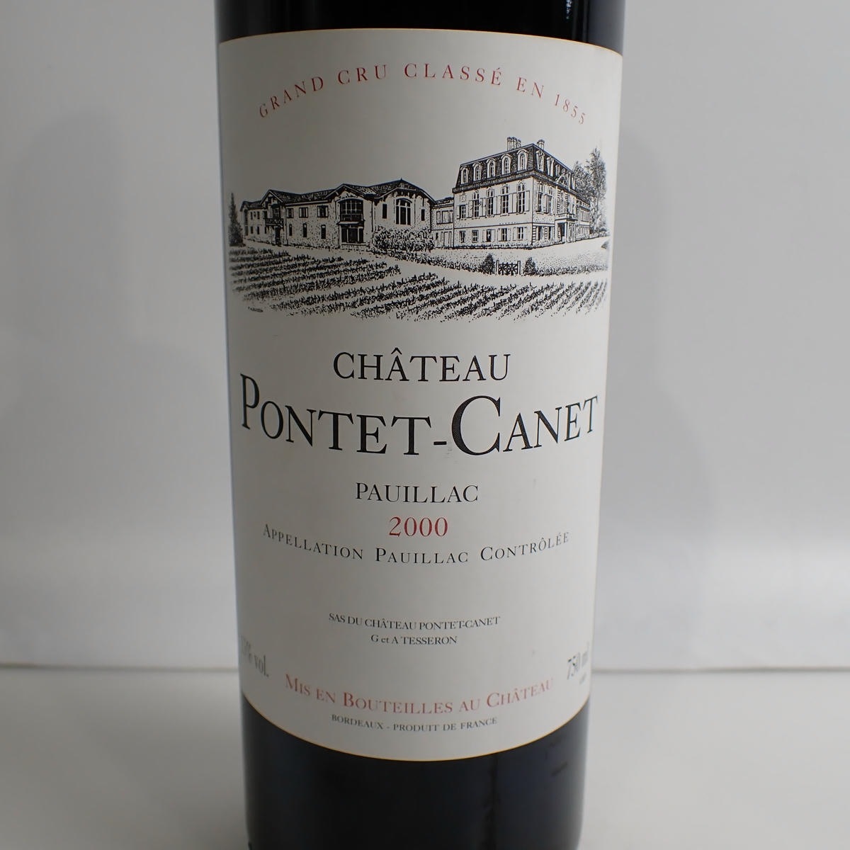 CHATEAU PONTET-CANET（シャトー ポンテ カネ）2000 箱なしの通販