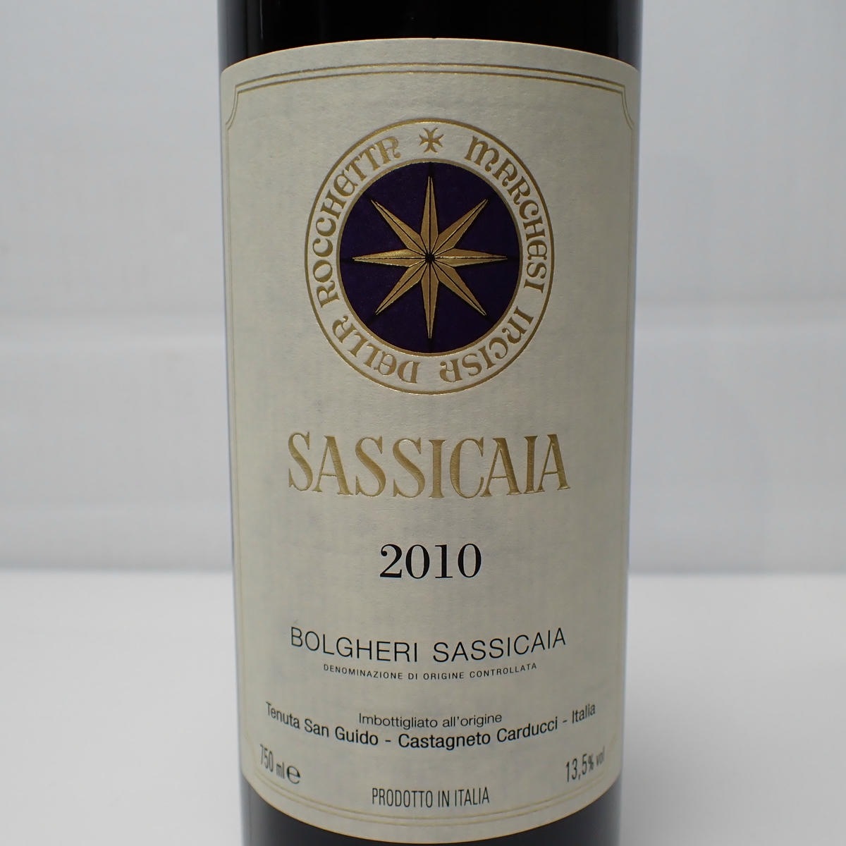 【セラー保管】サッシカイアSassicaia 2010【配送無料】 SASSICAIA（サッシカイア）2010 箱なしの通販ショップ・価格相場 | MY