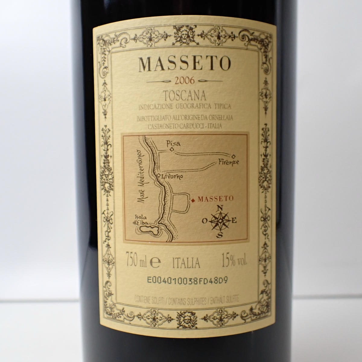TENUTA DELL ORNELLAIA（テヌータ デル オルネライア）マッセート 2006
