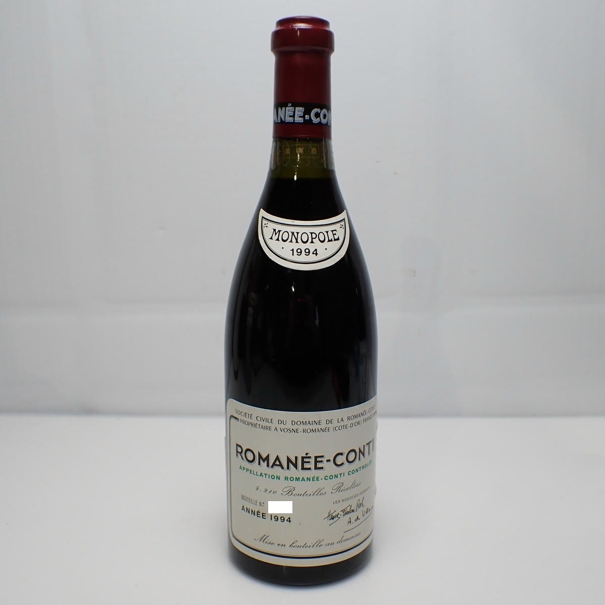 DRC ROMANEE-CONTI（ロマネコンティ）1994 箱なしの通販ショップ・価格
