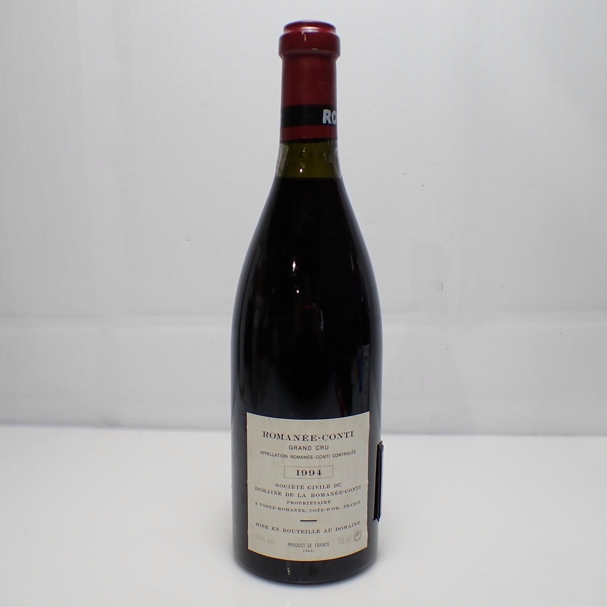 ロマネコンティLa Tache 1994 空瓶　コルクなし DRC ROMANEE-CONTI（ロマネコンティ）1994 箱なしの通販ショップ・価格
