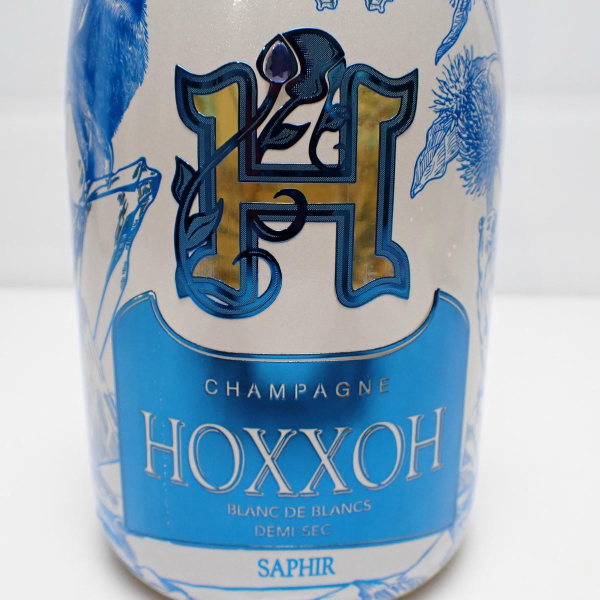 HOXXOH オックス サファイア ブラン ド ブラン ドゥミ セック　空ボトル HOXXOH（オックス）サファイア ブラン ド ブラン ドゥミ セック 箱なし