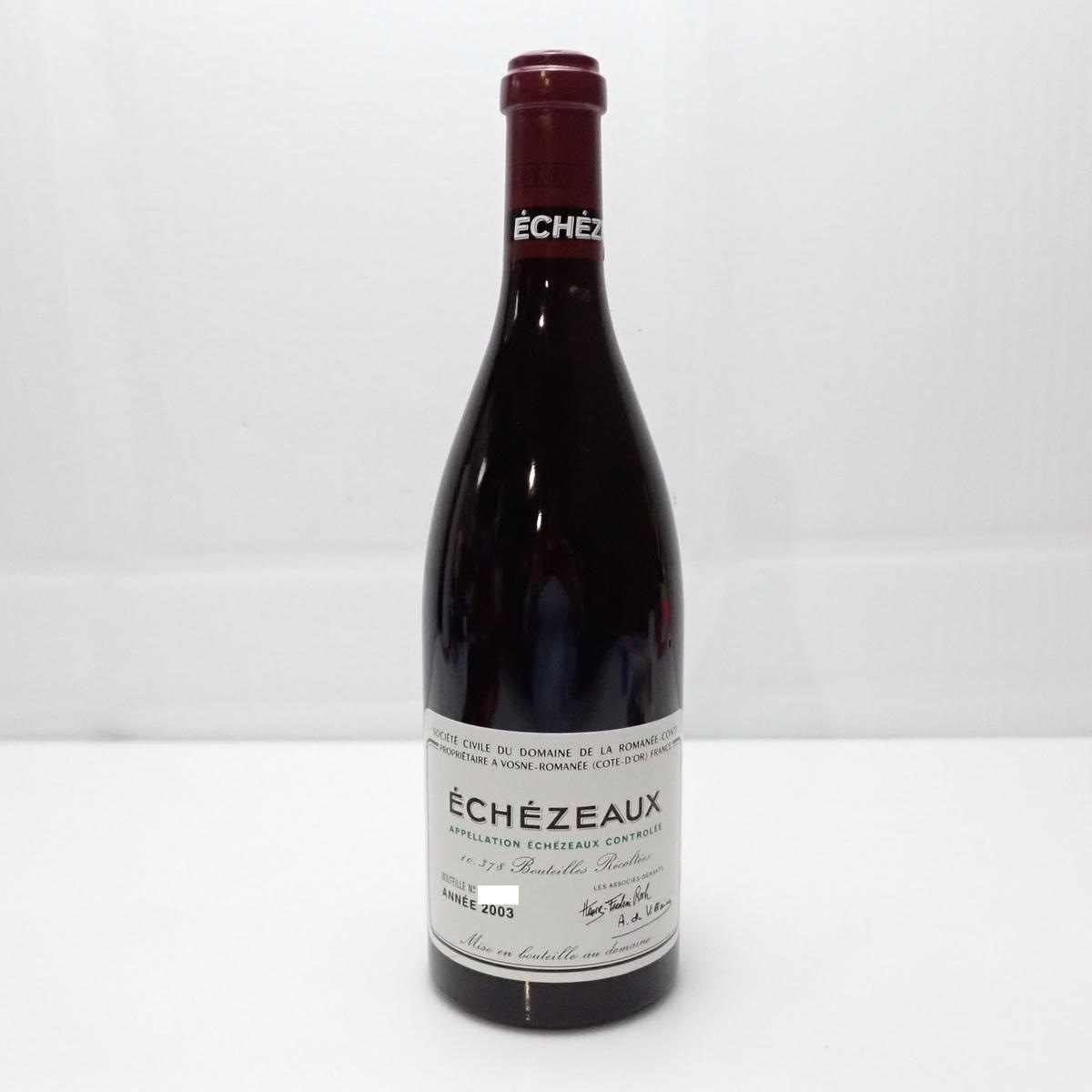 DRC ECHEZEAUX（エシェゾー）2003 箱なしの通販ショップ・価格相場