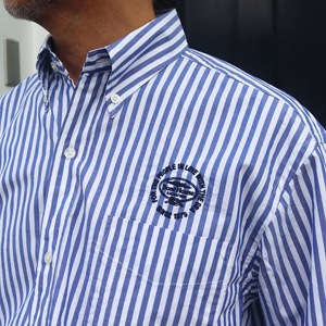 ボートハウス》タイプライターストライプL/SBDシャツ / JOYMARK DESIGN