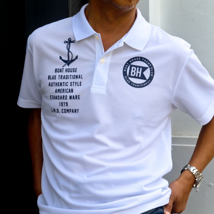 クラブハウス　ポロシャツ EDIFICE（エディフィス） ポロシャツ CLUBHAUS / Dynamic Range