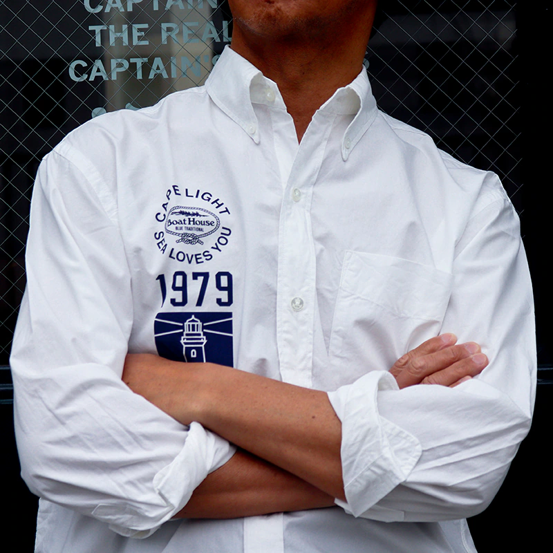 ボートハウス》CAPE LIGHT L/SBDシャツ / JOYMARK DESIGN オンライン