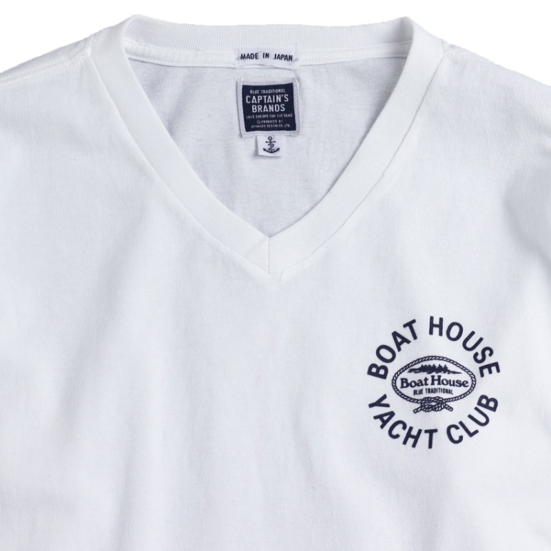 ԥܡȥϥV-NECK L/ST
