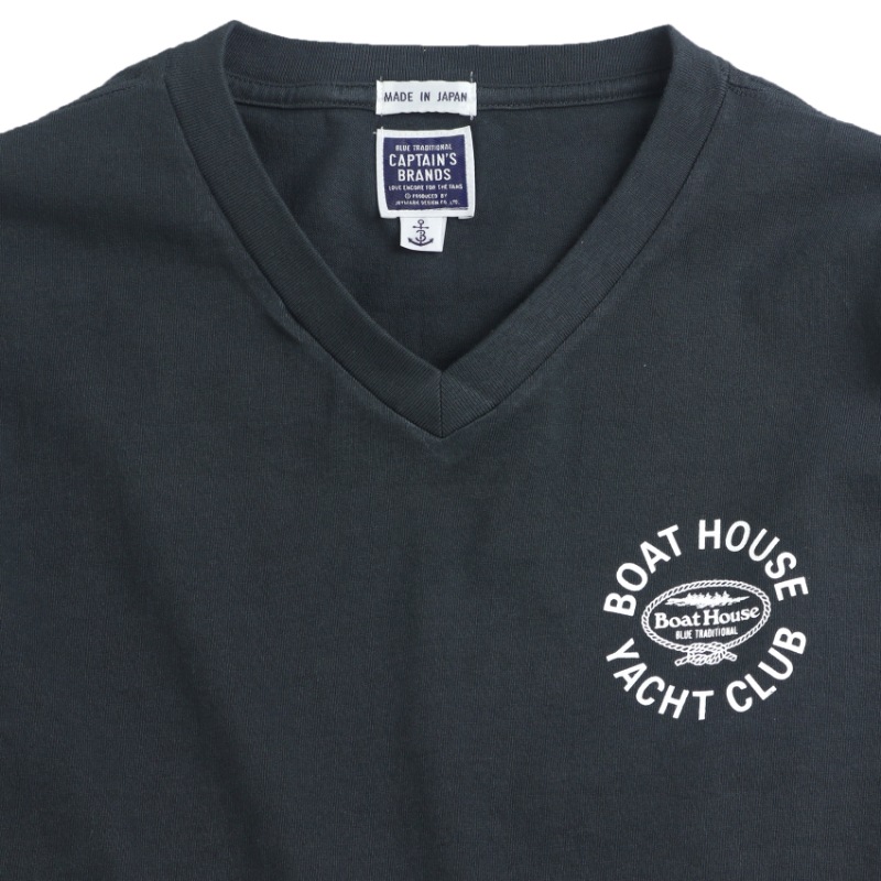 ԥܡȥϥV-NECK L/ST