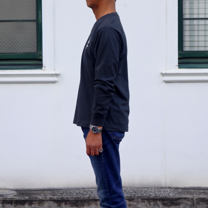 ԥܡȥϥV-NECK L/ST