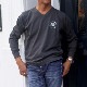 ԥܡȥϥV-NECK L/ST