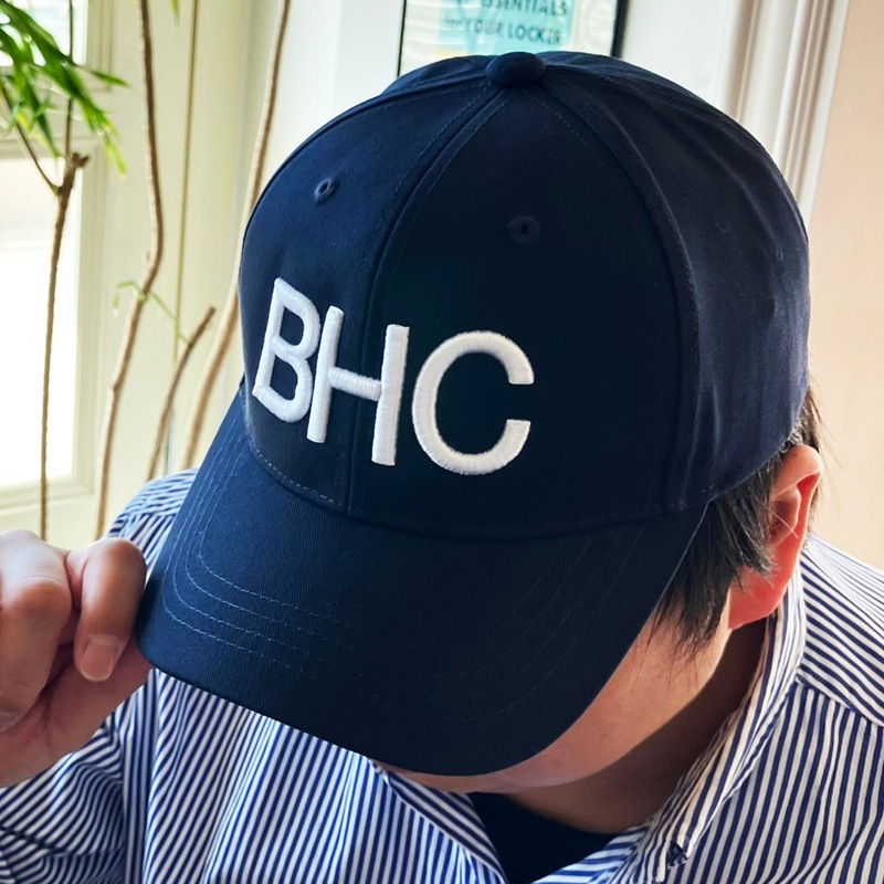 ボートハウス》BHCウレタン刺繍ツイルキャップ【スナップバック