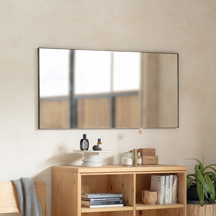 鉄フレームミラー