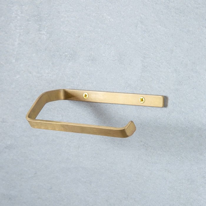 真鍮 トイレットペーパーホルダー