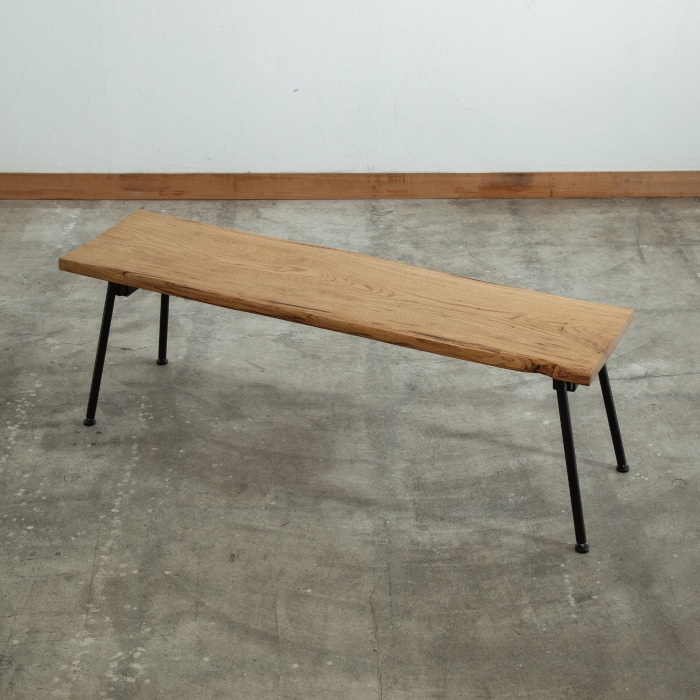 一枚板のベンチ、11点追加しました – 上手工作所