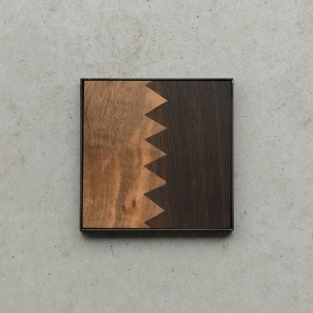 【組 art mini】 ファムドオーク・イタリアンウォールナット（184×184）